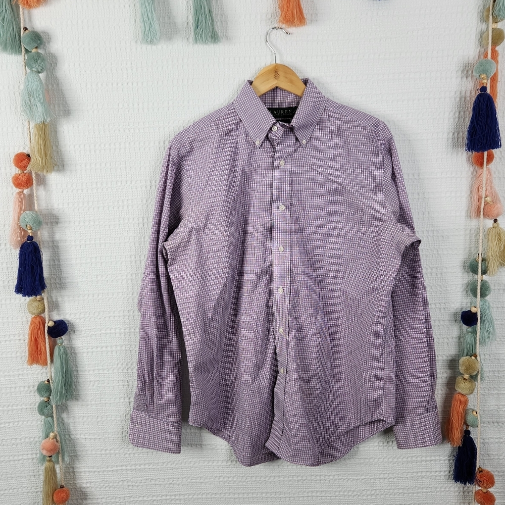 Lauren Ralph Lauren Plaid Button Down
